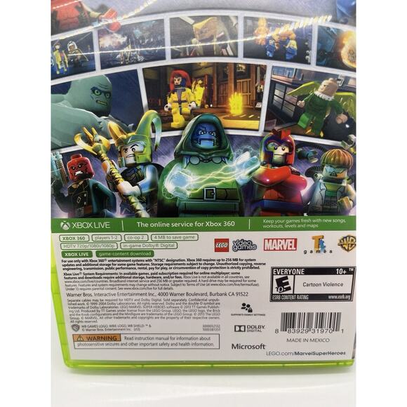 LEGO Marvel Super Heroes Xbox 360 - Complete CIB - Picture 5 of 7
